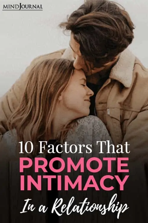 factors that promote intimacy in a relationship pin