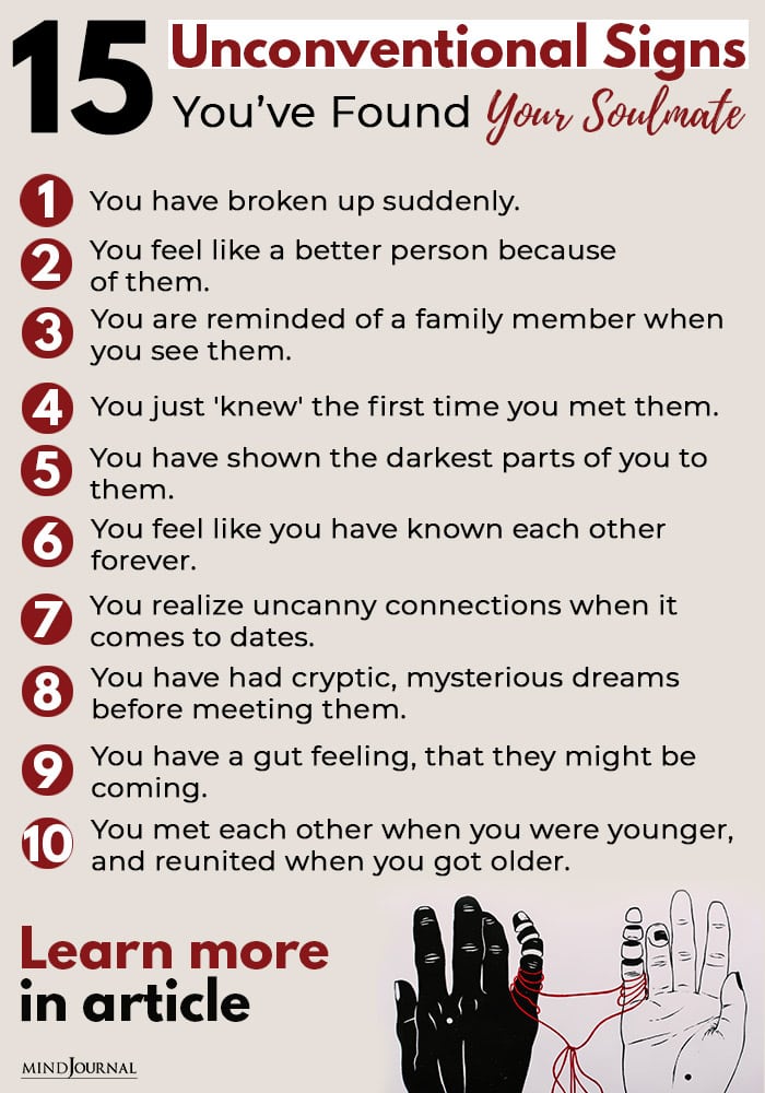 verzoek gegevens Depressie 15 Unconventional Signs You Found Your Soulmate