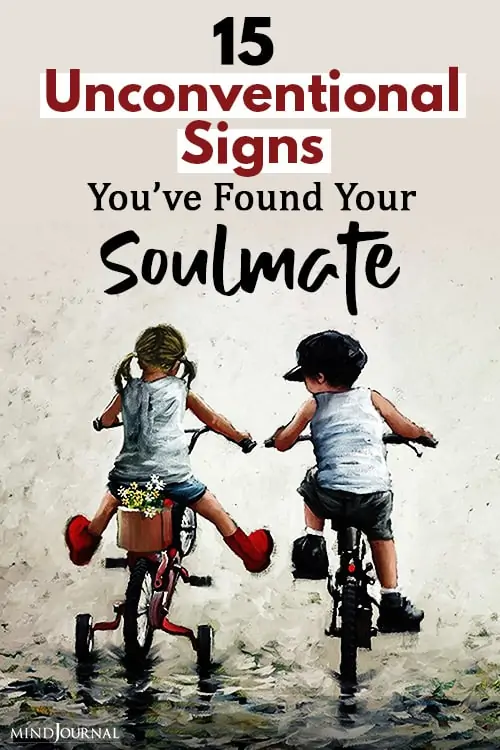 Unconventional signs you found your soulmate pin