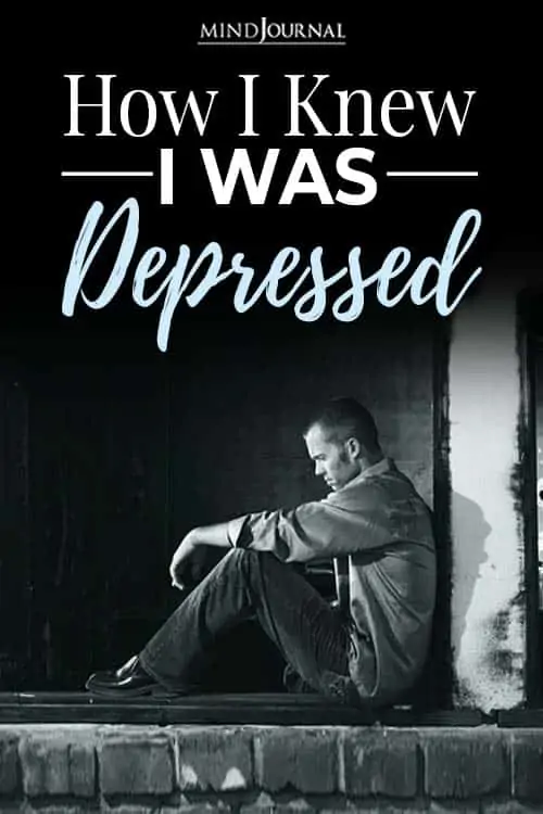 how i knew i was depressed pin