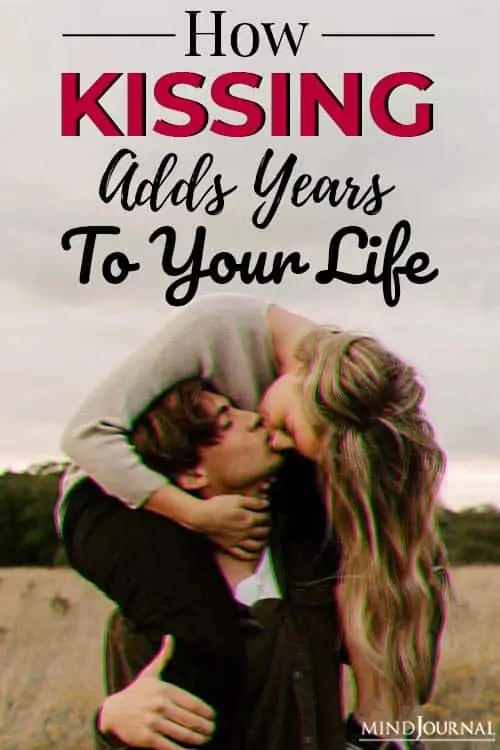 how kissing adds years to your life pin