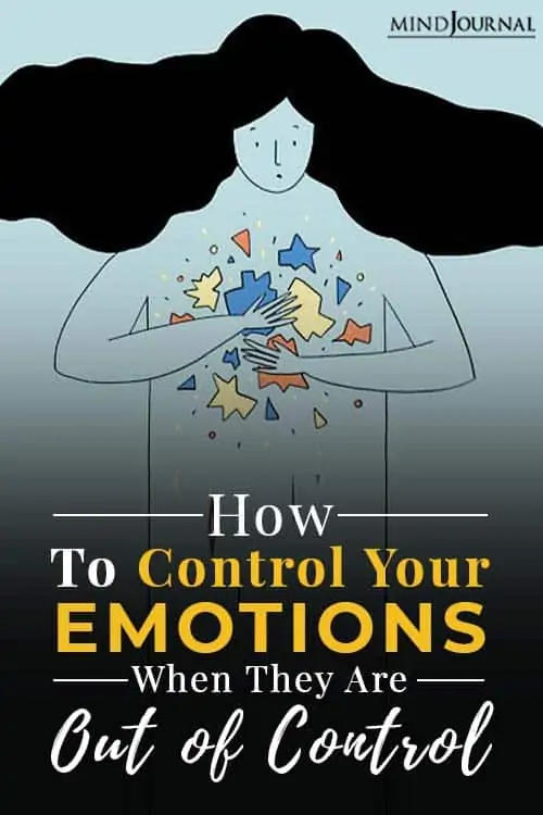 how to control your emotions when they are out of control pin