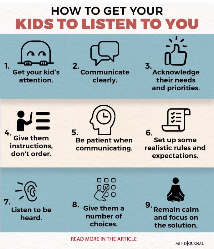 how to get your kids to listen