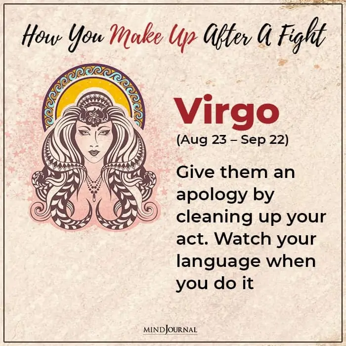 How To Make Up After A Fight With Each Zodiac Sign