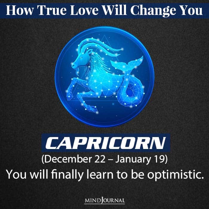 how true love will change you when you find it capricorn