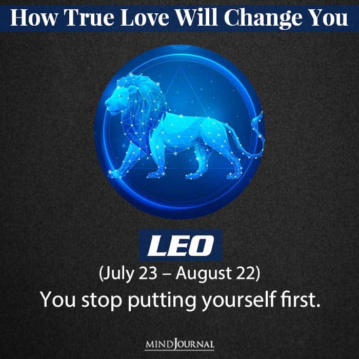 how true love will change you when you find it leo
