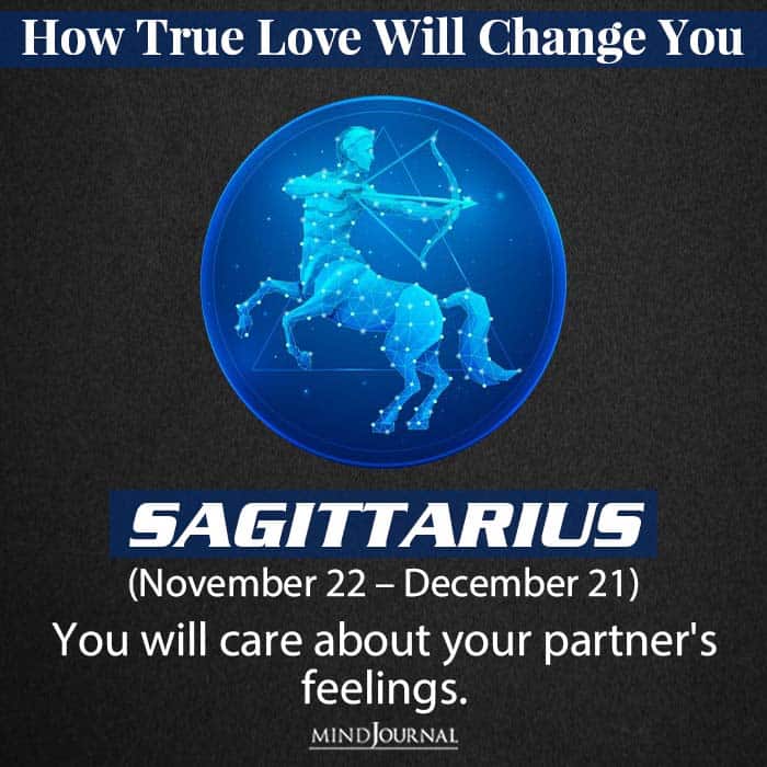 how true love will change you when you find it sagittarius