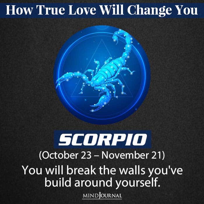 how true love will change you when you find it scorpio