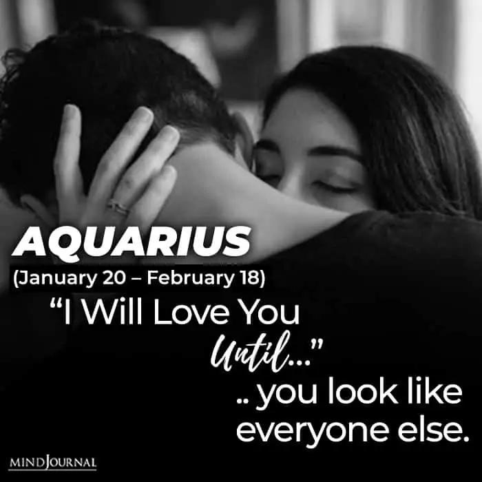 i will love you until aquarius