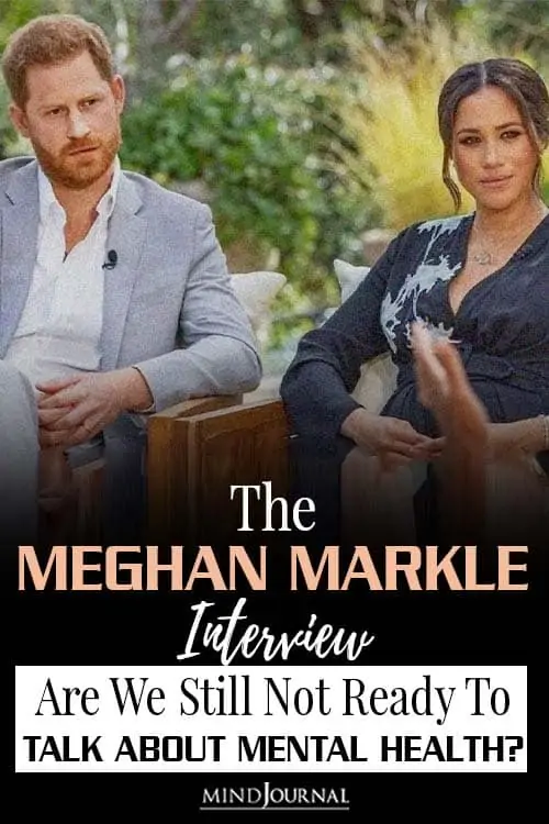 meghan markle interview about mental health pin