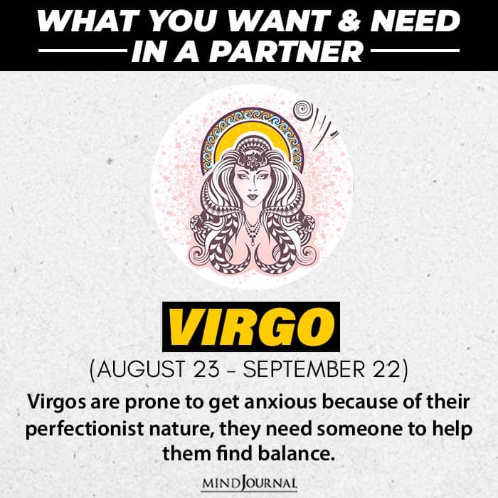 one thing partner needs virgo