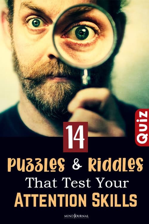 puzzles and riddles that test your attention skills pin