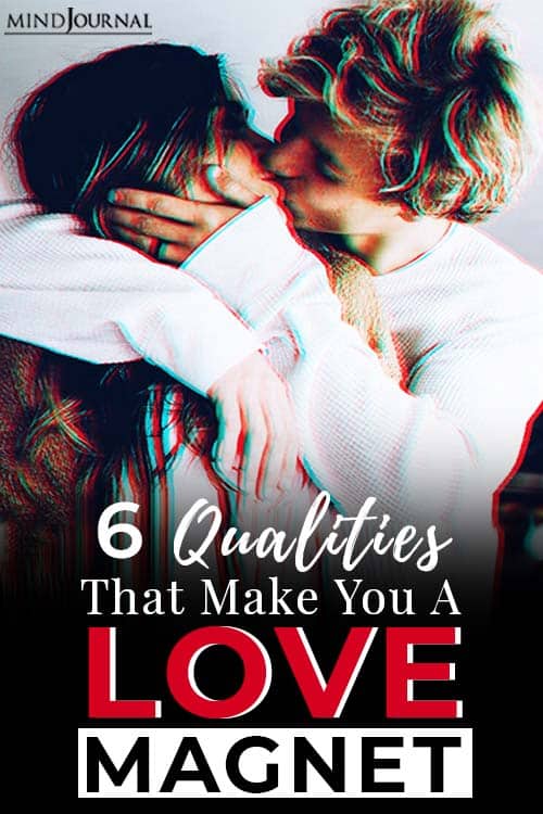 qualities that make you a love magnet pin