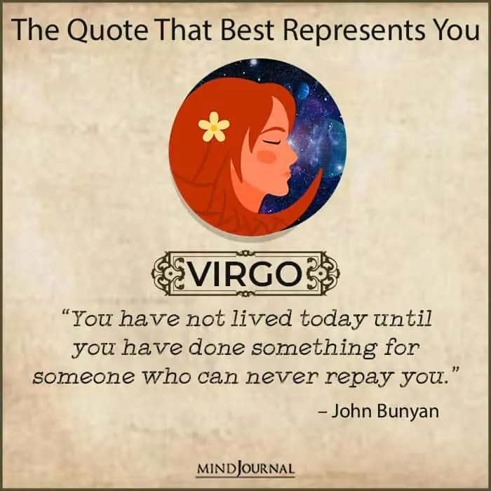 quote that best represents you virgo