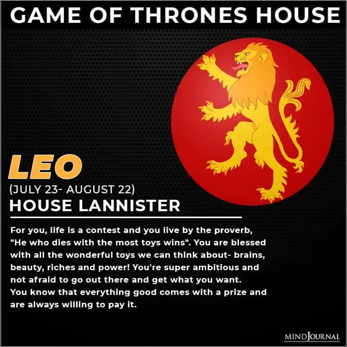 the game of thrones house leo