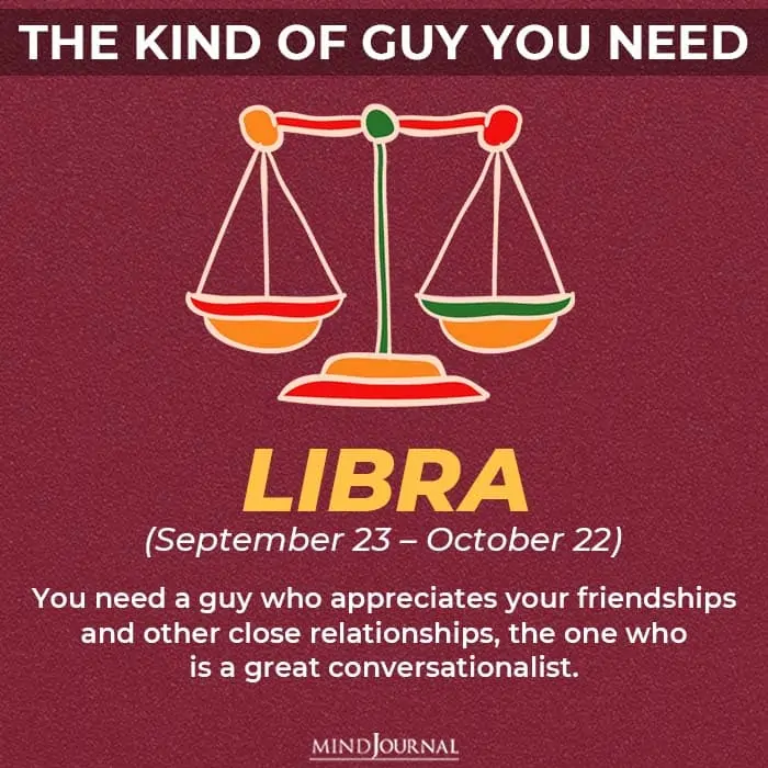 the kind of guy you should be looking for based on your zodiac sign libra