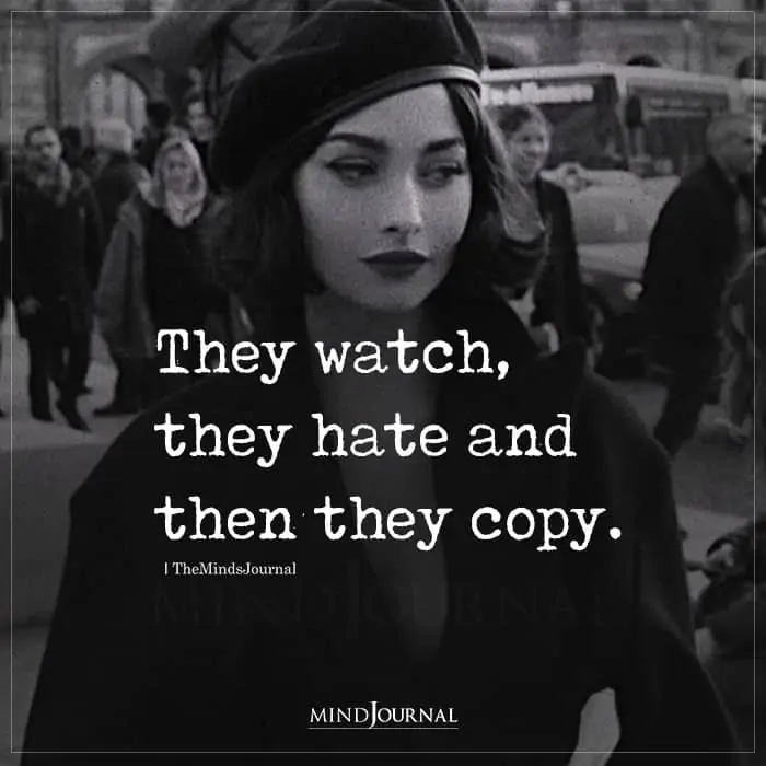 they copy