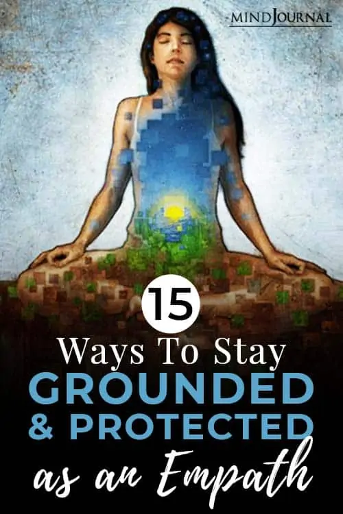 ways to stay grounded and protected as an empath pin