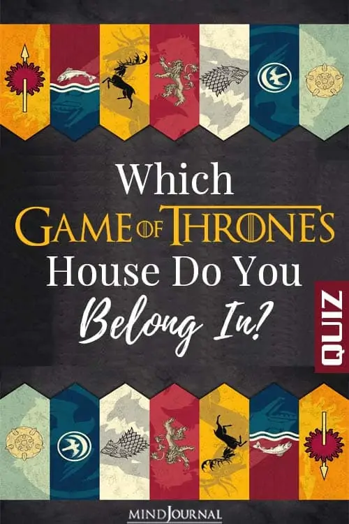 which game of thrones house do you belong in pin