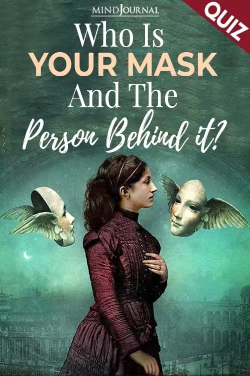 your Mask Person Behind it pin