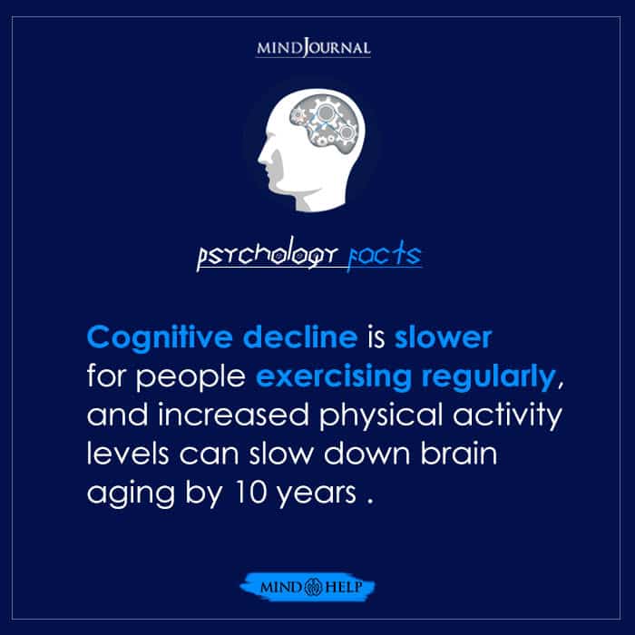Cognitive Decline Is Slower for