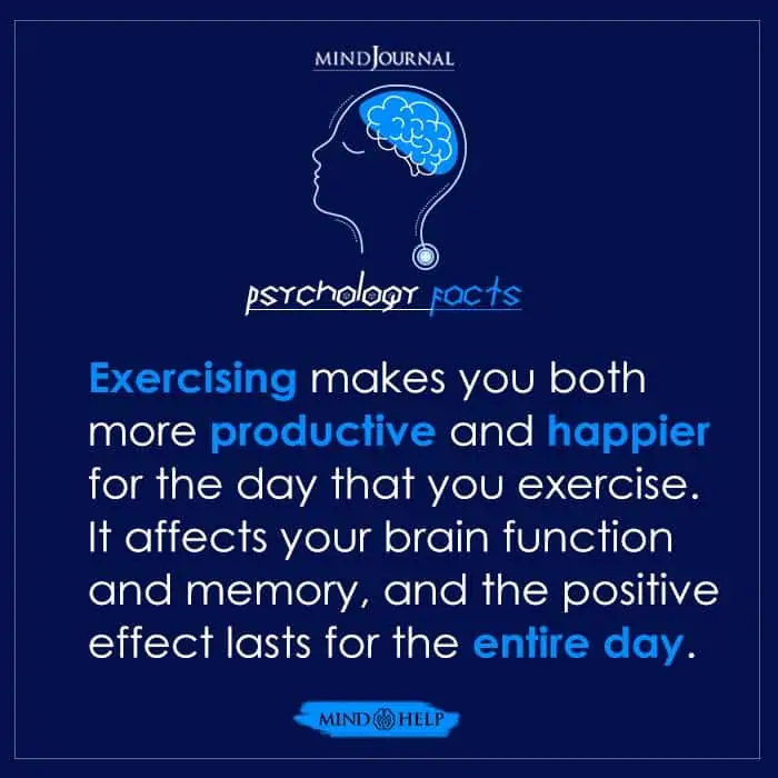Exercise Makes You Both More Productive and Happier