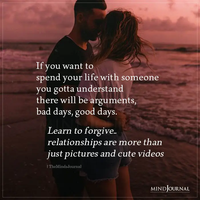 Relationships are more than just pictures and cute videos