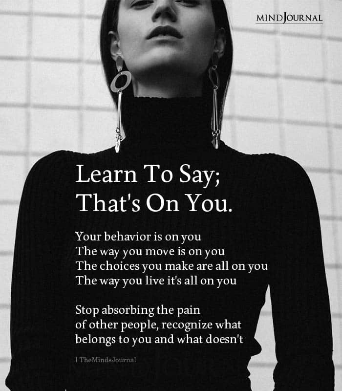 Learn To Say That Is On You (1)