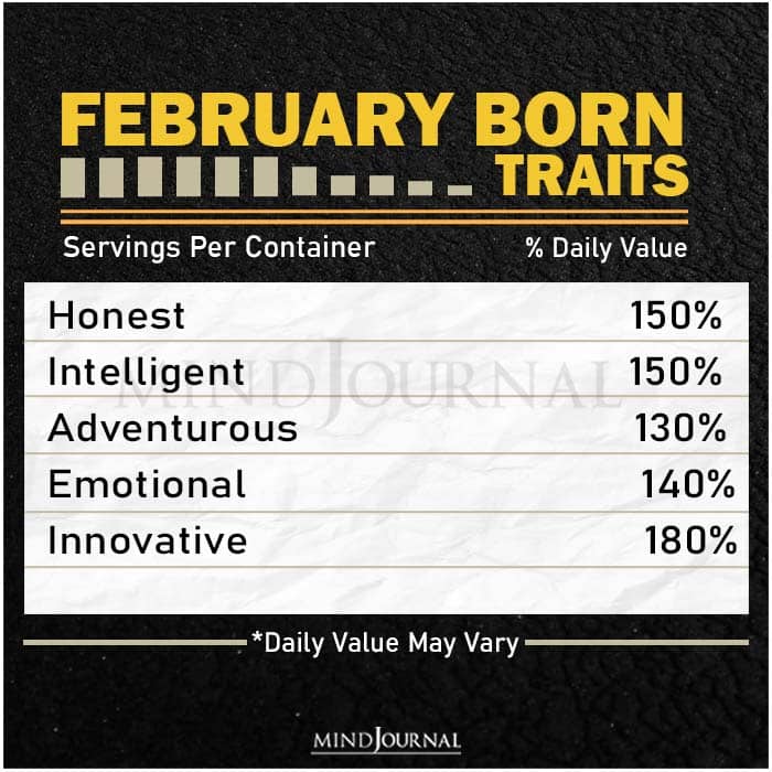 Month Born Personality Facts february