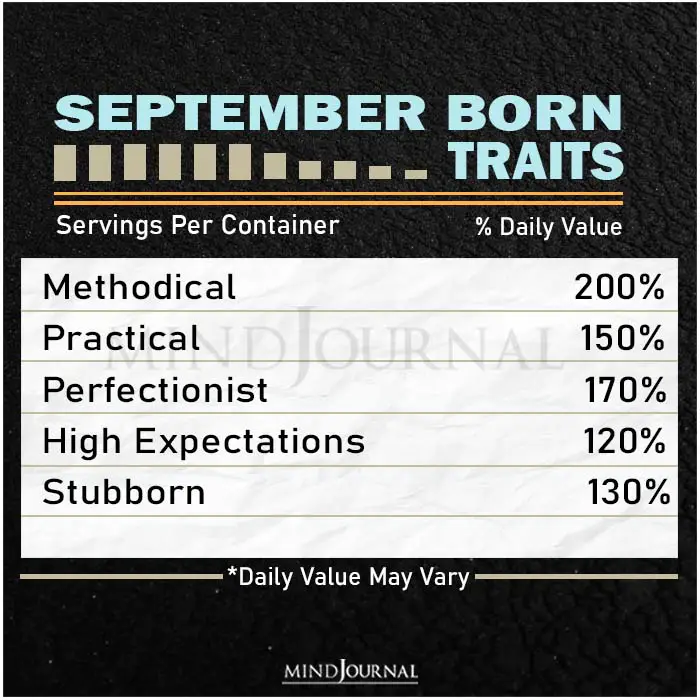 Month Born Personality Facts september