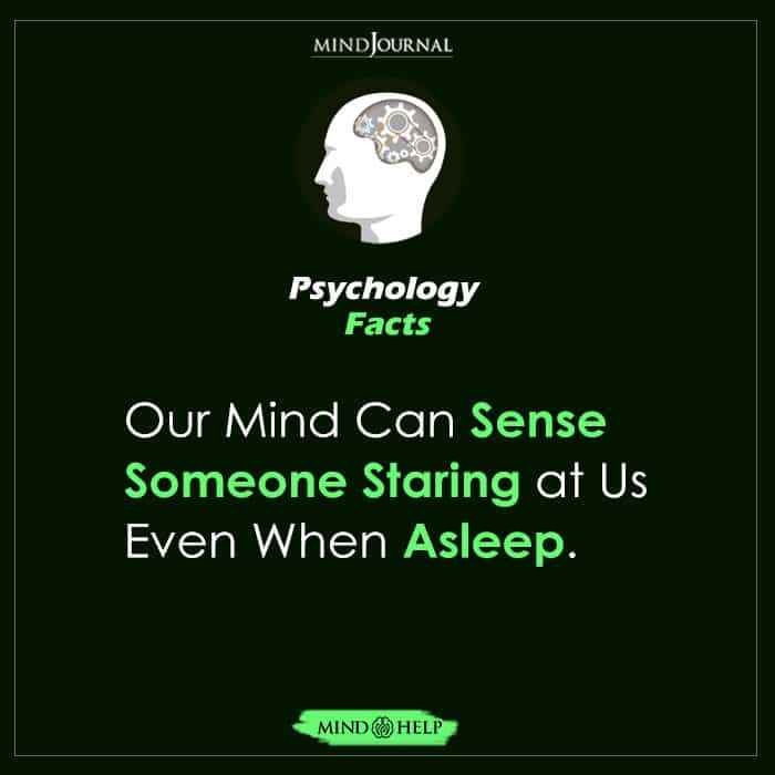 Our Mind Can Sense Someone Staring