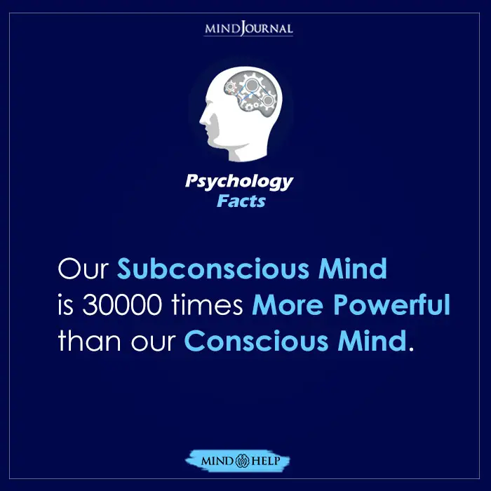 Our Subconscious Mind Is 30000 Times More Powerful