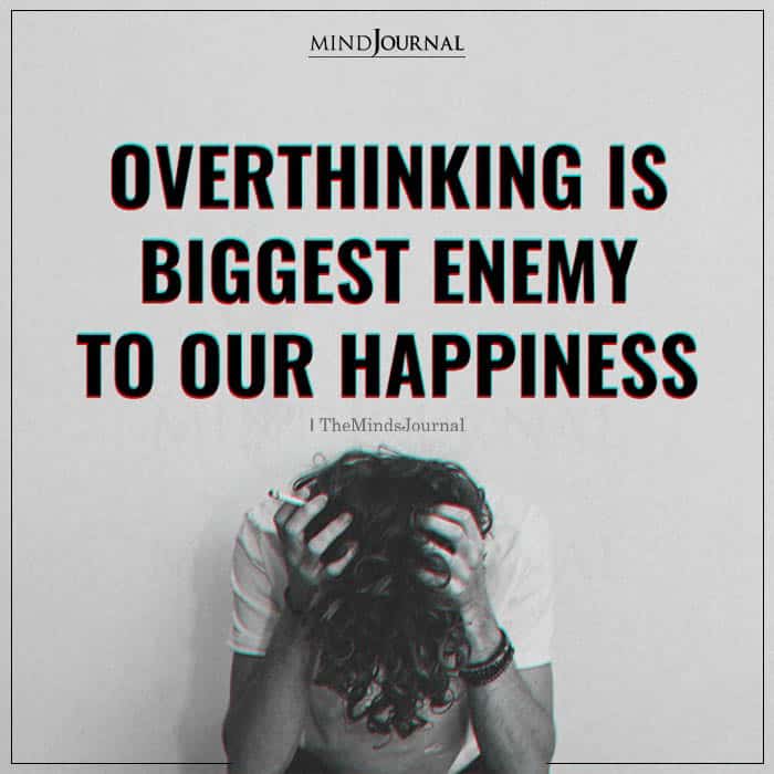 stop overthinking