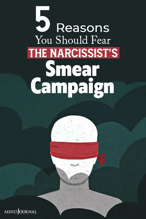 Reasons Fear Narcissist Smear Campaign pin