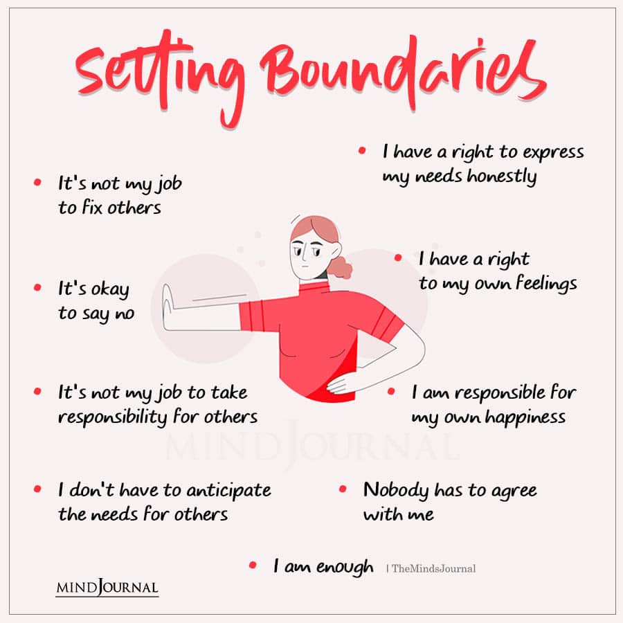 Setting boundaries for better emotional and mental health