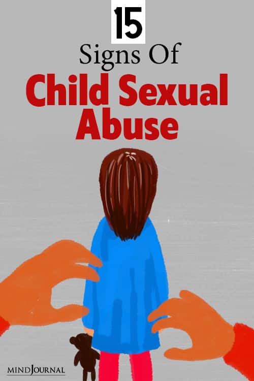 Signs Of Child Sexual Abuse Pin