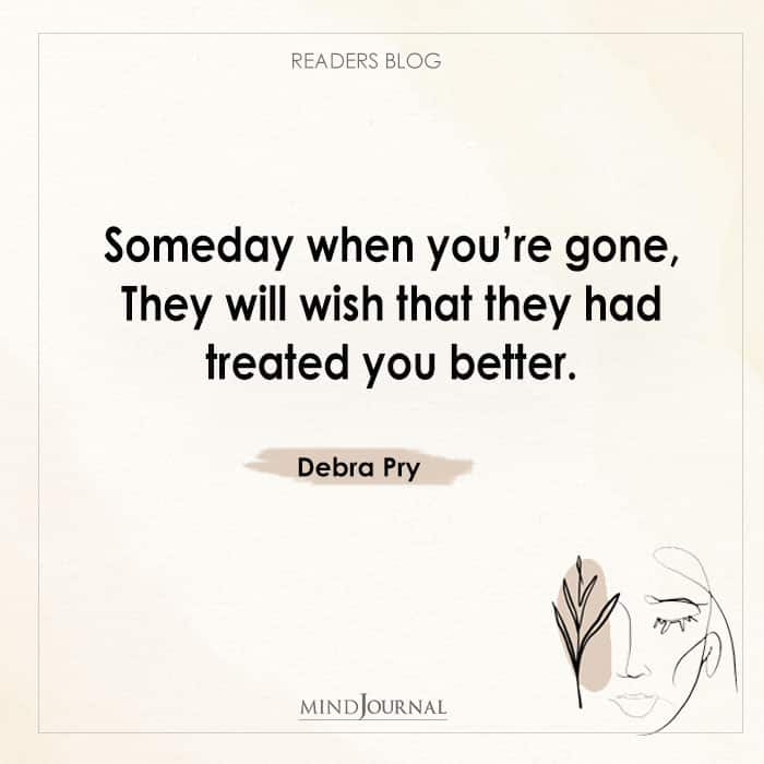 Someday when you’re gone