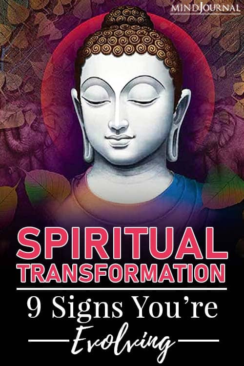 Spiritual Transformation Signs Evolving pin