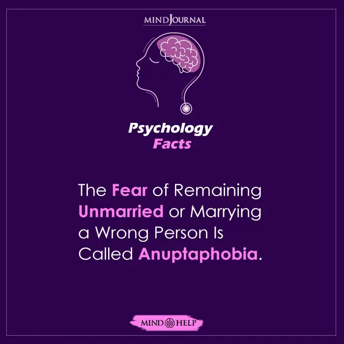 fear of remaining unmarried