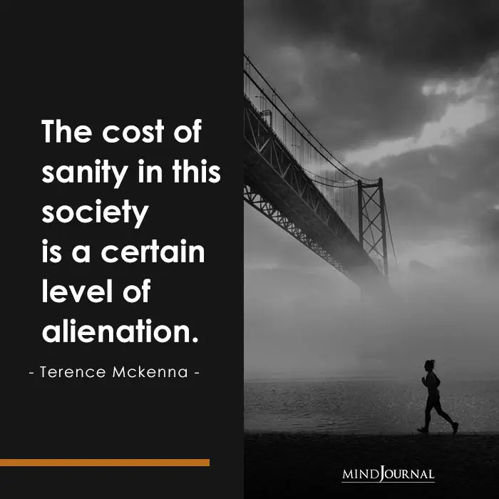 The cost of sanity