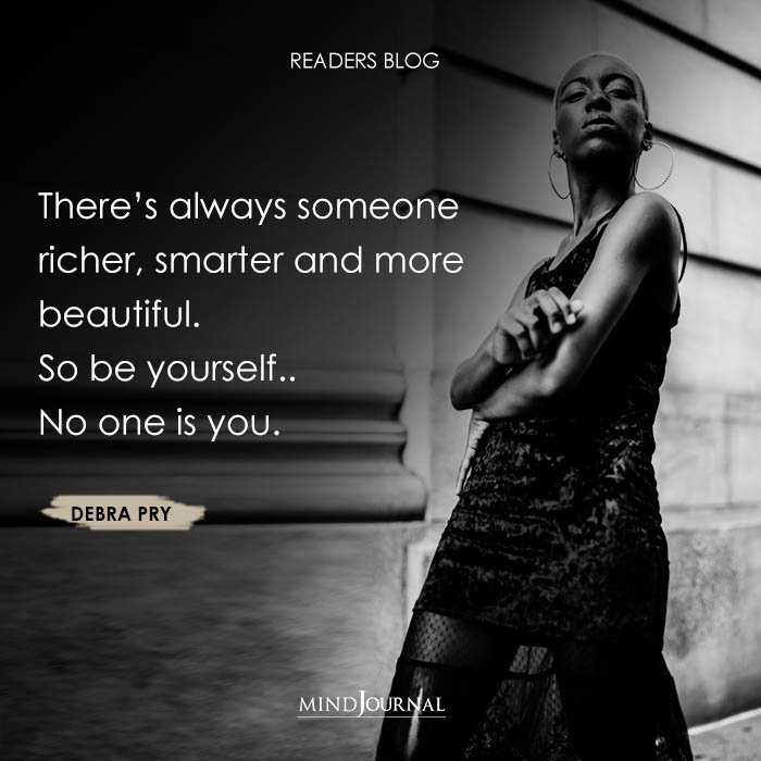 There’s Always Someone Richer, Smarter And More Beautiful