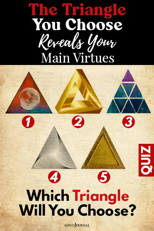 Triangle Choose Main Virtues pin