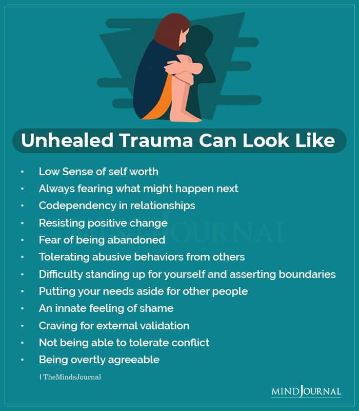 Unhealed Trauma Can Look Like