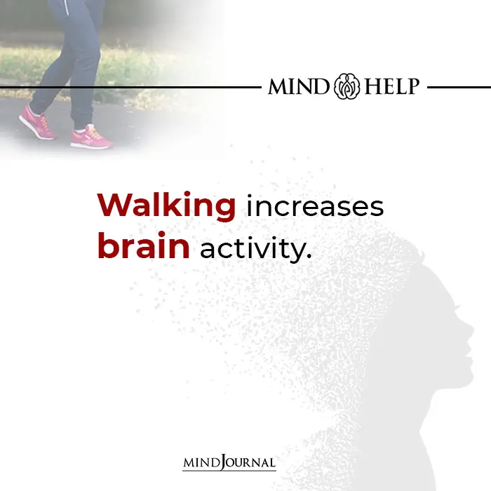 Walking Increases Brain Activity