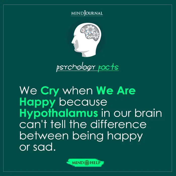 We Cry When We Are Happy