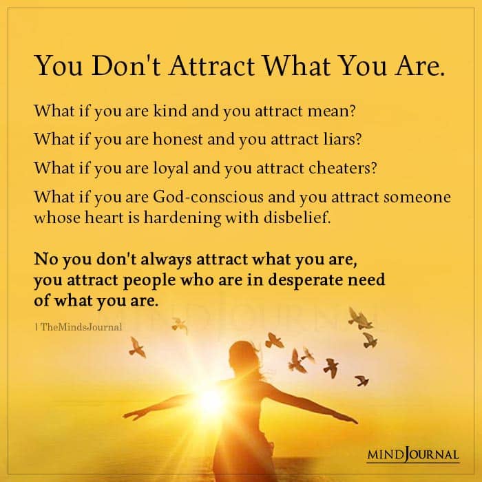 You Attract What You Are