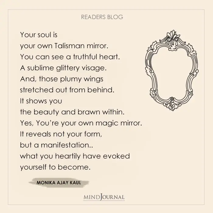 Your Soul Is Your Own Talisman Mirror