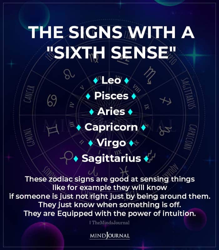 Zodiac Signs With A Sixth Sense