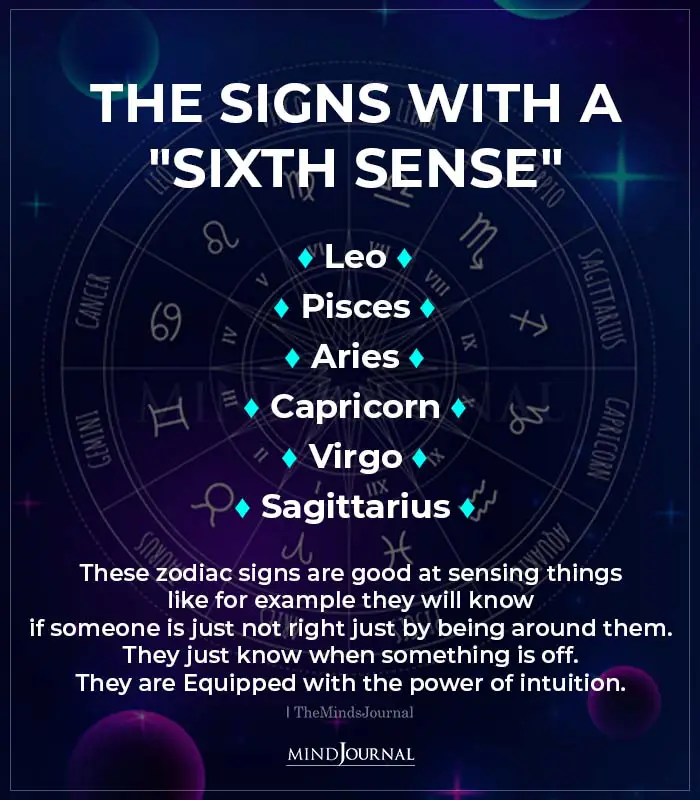 Zodiac Signs With A Sixth Sense
