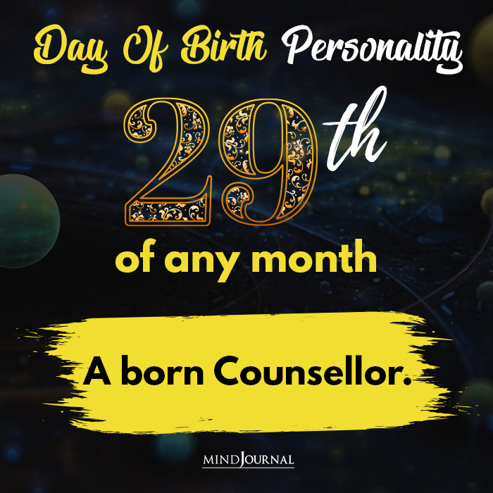 a born counsellor